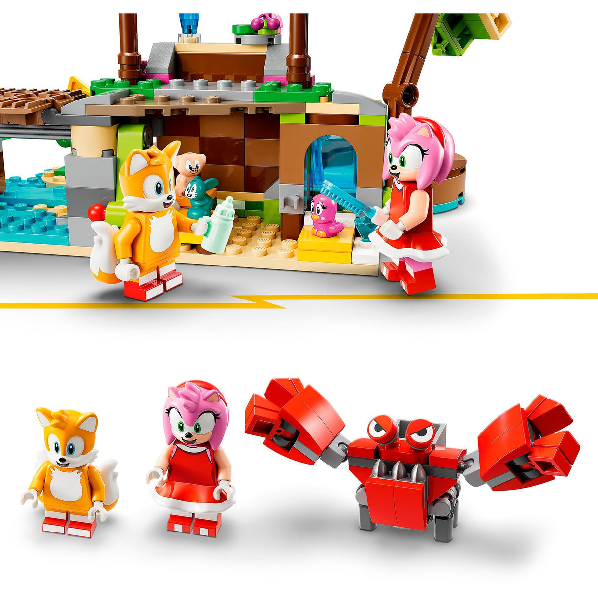 Lego Sonic the Hedgehog – Amy's Animal Shelter Island Konstruktionsspielzeug (76992)