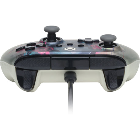 Powera Advantage Plus kabelgebundener Controller für Xbox Series X|s – Bloom Gloom (Silber, Xbox Series X|s, Xbox One, PC)