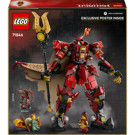 Lego 71846 Ninjago, der Feuerritter-Mech