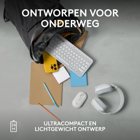 Logitech Pebble Mouse 2 m350s (weiß)