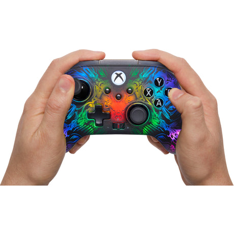 Powera Fusion Pro Wireless Controller für Xbox Series X|S mit Lumectra (Schwarz, RGB, Xbox Series X|S, Xbox One, PC)
