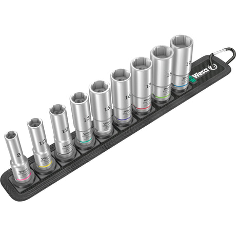 Waa Gürtel B Deep 1 Caps Set, mit 3 8 Antrieb, 9