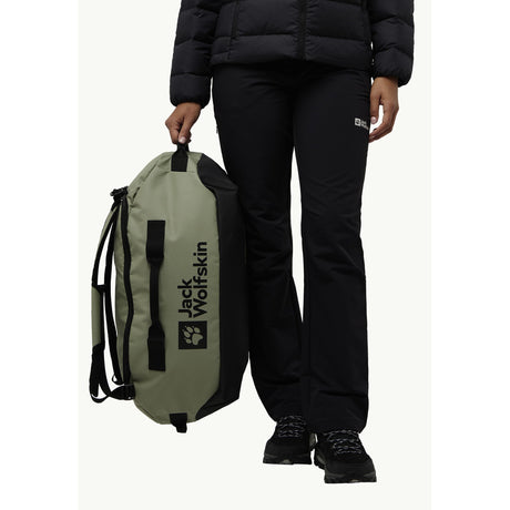 Jack Wolfskin All-in Duffle 35 Rucksack (hellgrün, 35 Liter)