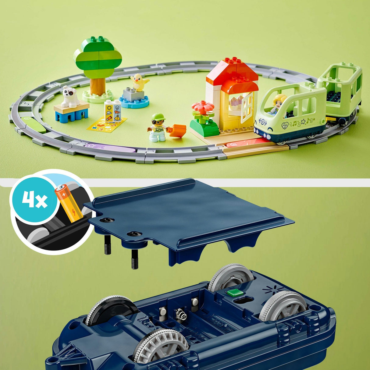 Lego Duplo Town 10427 interaktiver Abenteuerzug