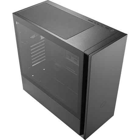 Cooler master silencio s600 midi tower behuizing (zwart | 2x usb-a | tempered glass)