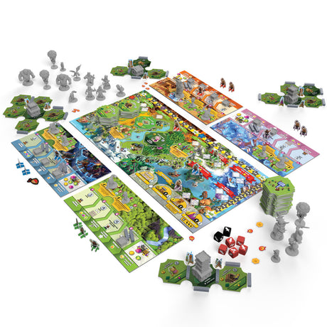 Asmodee Clash of Clans: Das epische Raid-Brettspiel (englisch, 2 – 4 Spieler, 45 – 90 Minuten, ab 12 Jahren)