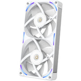 Nzxt f240x rgb case fans (wit, 2 stuks, 240 x 120 x 30 mm, pwm)