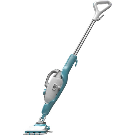 Black+decker 1600w steam-mop bhsm1615dam-qs stoomreiniger (wit blauw, incl. steamitt, deltavoet en 17 accessoires)
