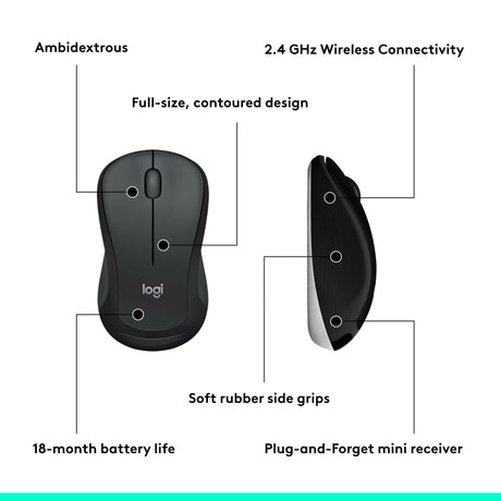 Logitech kabelloses Tastatur- und Mausset mk540 qwerty
