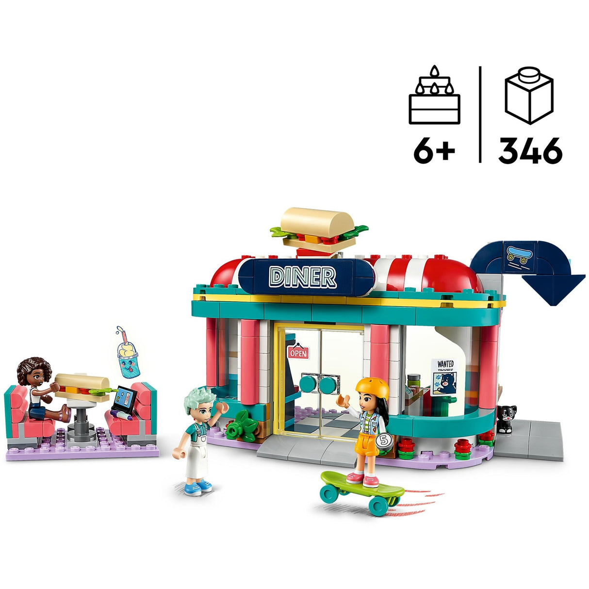 Lego Lego Friends 41728 Heartlake Restaurant in der Stadt
