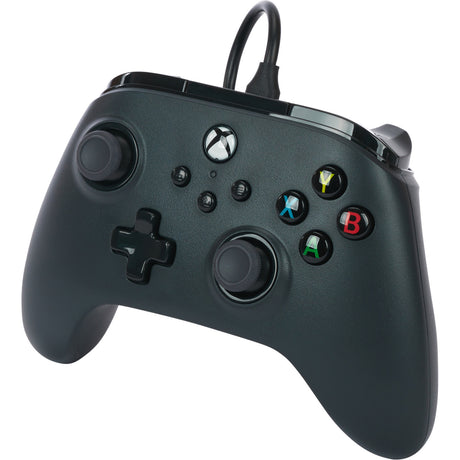 Kabelgebundener Powera-Controller für Xbox Series X|s (Schwarz, Xbox Series X|s, Xbox One, PC)