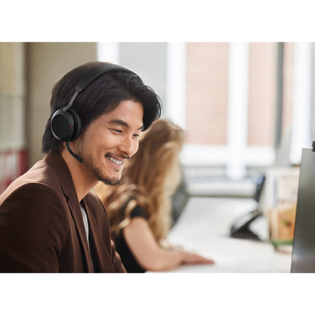 Jabra Evolve2 75 On-Ear-Headset (schwarz, Link380c, Microsoft Teams)