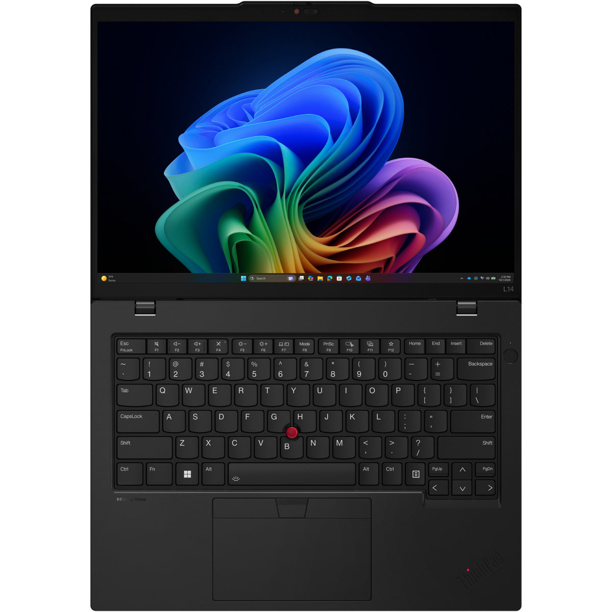 Lenovo thinkpad l14 gen 7 intel (21x2002bmh) 14 copilot+ laptop (zwart | ultra 5 325 | intel graphics | 16 gb | 512 gb ssd)
