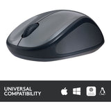 Logitech kabellose Maus m235 (schwarzgrau, Nano-Empfänger)
