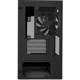 Nzxt h3 flow Midi-Tower-Gehäuse (schwarz (matt) | 1x USB-A | 1x USB-C | gehärtetes Glas)
