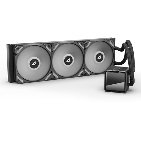 Sharkoon S60 ArGB Wasserkühlung (schwarz, 4-Pin-PWM)