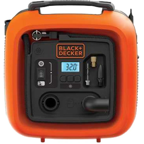 Black+decker asi400 12v Kompressor (orange schwarz, 160 psi 11 bar)