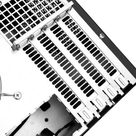 Silverstone CS381b v1.1 Rackgehäuse (schwarz | 2x USB-A 3.2 (5 Gbit s) | 2x Audio)