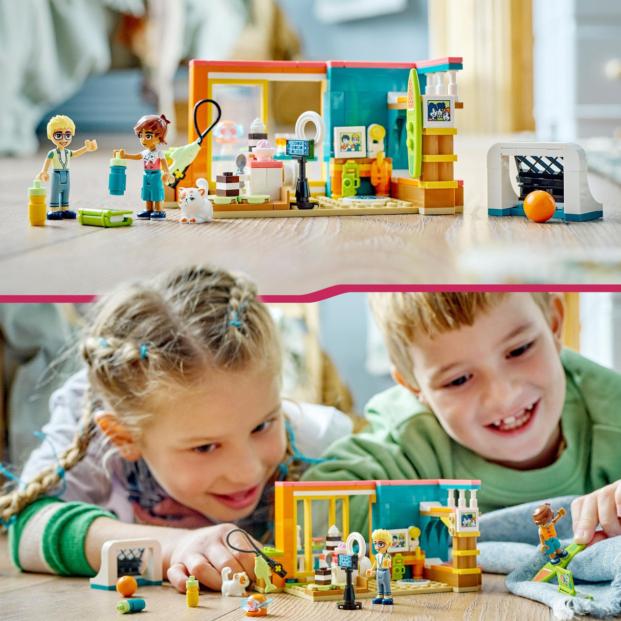 Lego Friends – Leos Zimmer-Bauspielzeug (41754)