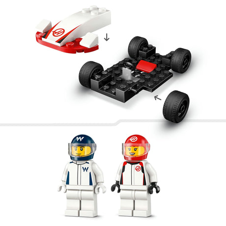 Lego City 60464 F1 Williams Racing und Hare F1-Rennwagen