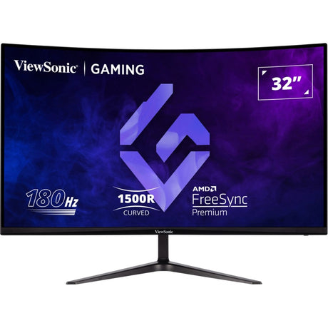 Viewsonic vx3218-pc-mhd 32 gebogener Gaming-Monitor (schwarz, 2x HDMI, 1x Display-Port, 180 Hz)