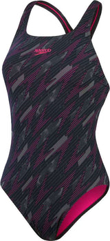 Speedo Hyperboom Allover Medalist – Damen-Badeanzug
