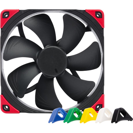 Noctua nf-a14 pwm chromax.black.swap Gehäuselüfter (schwarz, 140 x 140 x 25 mm)