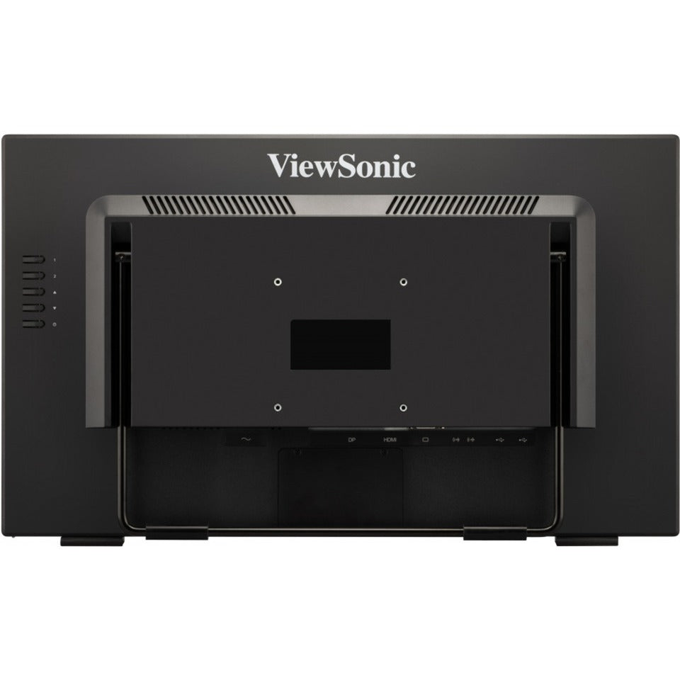 Viewsonic rahmenloser Touch-Monitor mit 10-Punkt-PCAP 24 (Schwarz, HDMI, DisplayPort, VGA)
