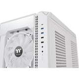Thermaltake View 51 tg Snow Argb Edition Midi-Tower-Gehäuse (weiß | 4x USB-A | 1x USB-C | RGB | Fenster)