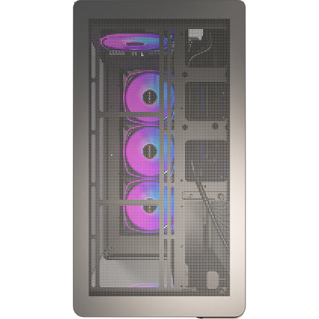 Montech King 45 Pro Midi-Tower-Gehäuse (schwarz | 2x USB-A | 1x USB-C | RGB | Fenster)
