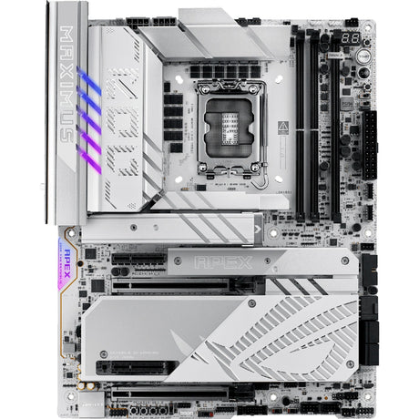 Asus Rrog Maximus Z890 Apex Sockel 1851 Motherboard (RAID, 5GB-LAN, Wi-Fi 7, BT, Sound, ATX)