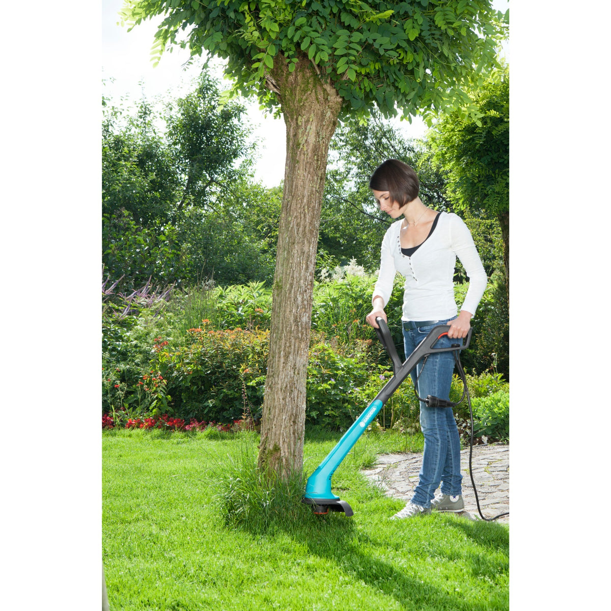 Gardena Smallcut 300 23 Rasentrimmer – 300 W – Schnittbreite 23 cm