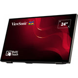 Viewsonic rahmenloser Touch-Monitor mit 10-Punkt-PCAP 24 (Schwarz, HDMI, DisplayPort, VGA)