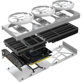 Inno3d n507t3-16d7x-176068w rtx5070ti x3 oc weiß 16gb gddr7 hdmi 3xdp