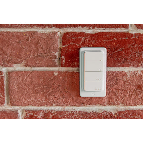 Shelly blu rc button 4 zb afstandsbediening (wit, bluetooth 5 (le), zigbee)