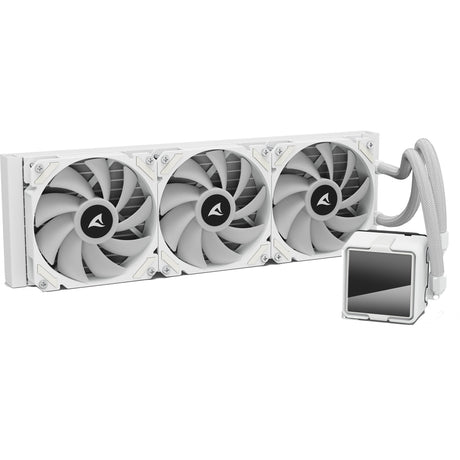 Sharkoon S60 ArGB Wasserkühlung (weiß, 4-Pin-PWM)
