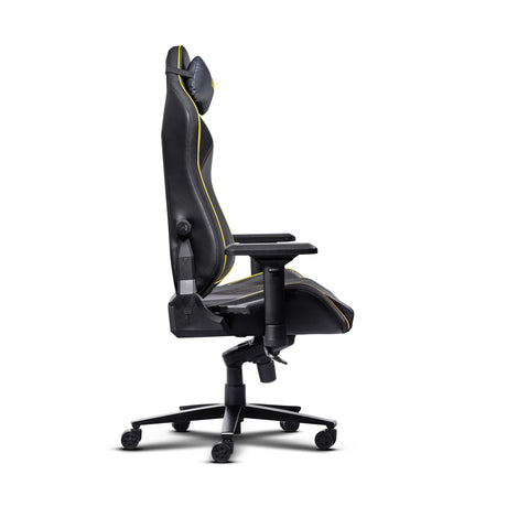 Trust GXT 721 Ruya Pro Premium bequemer Gaming-Stuhl (Schwarz Gelb)