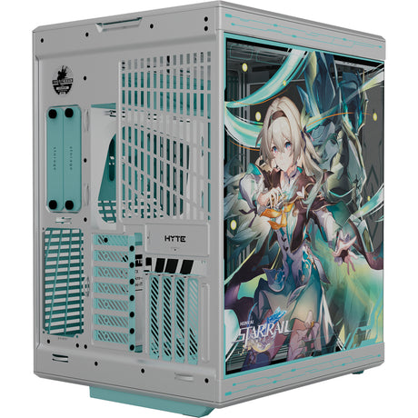Hyte y70 Firefly Edition Midi-Tower-Gehäuse (2x USB-A | 1x USB-C | gehärtetes Glas)