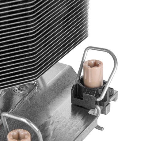 Silverstone xe04-4189 CPU-Kühler (Silber, 4-Pin-PWM)
