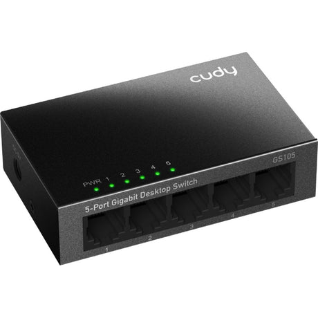 Cudy 5-Port-Gigabit-Desktop-Metall-Switch (schwarz)