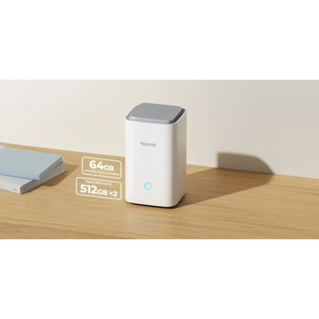 Reolink Hub 1 mit 2x Argus Series B310 Sicherheitskamera (weiß, 3 MP | WLAN | Farb-Nachtsicht)