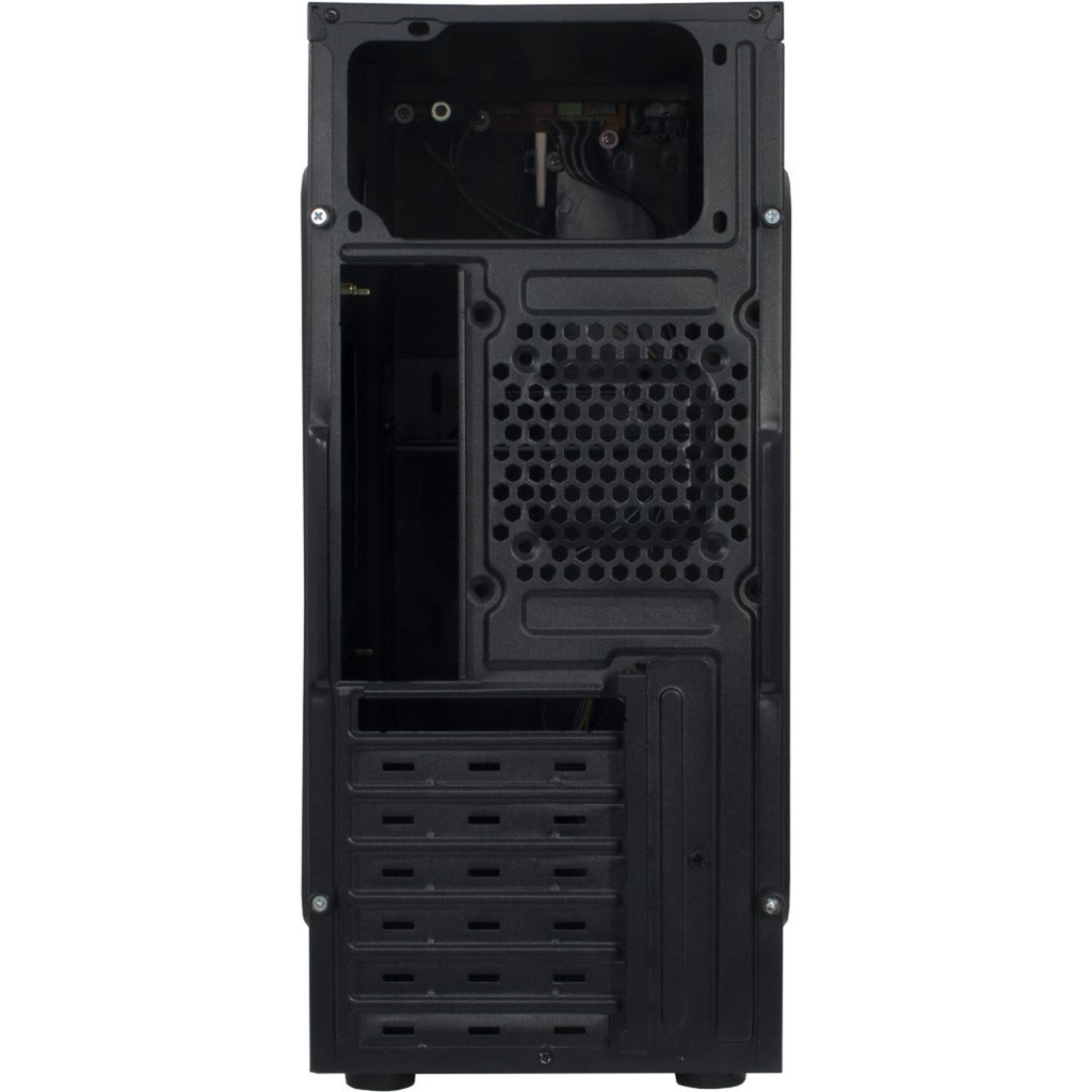 Inter-Tech B-42 RGB Midi-Tower-Gehäuse (schwarz | 3x USB-A | RGB | Fenster)