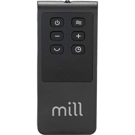 Mill Keramik-Heizlüfter fh1500black, 1500-Watt-Heizlüfter (schwarz)