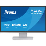 Iiyama prolite t2252msc-w2ag 21.5 touchscreen monitor (wit (mat), 100 hz, hdmi, displayport, usb 3.2 gen 1, audio, touchscreen )