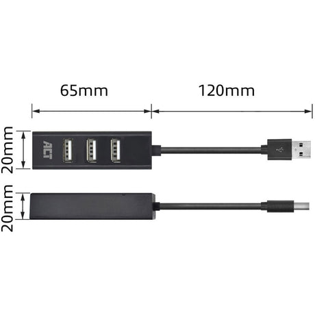 Act USB-Hub ac6205 schwarz