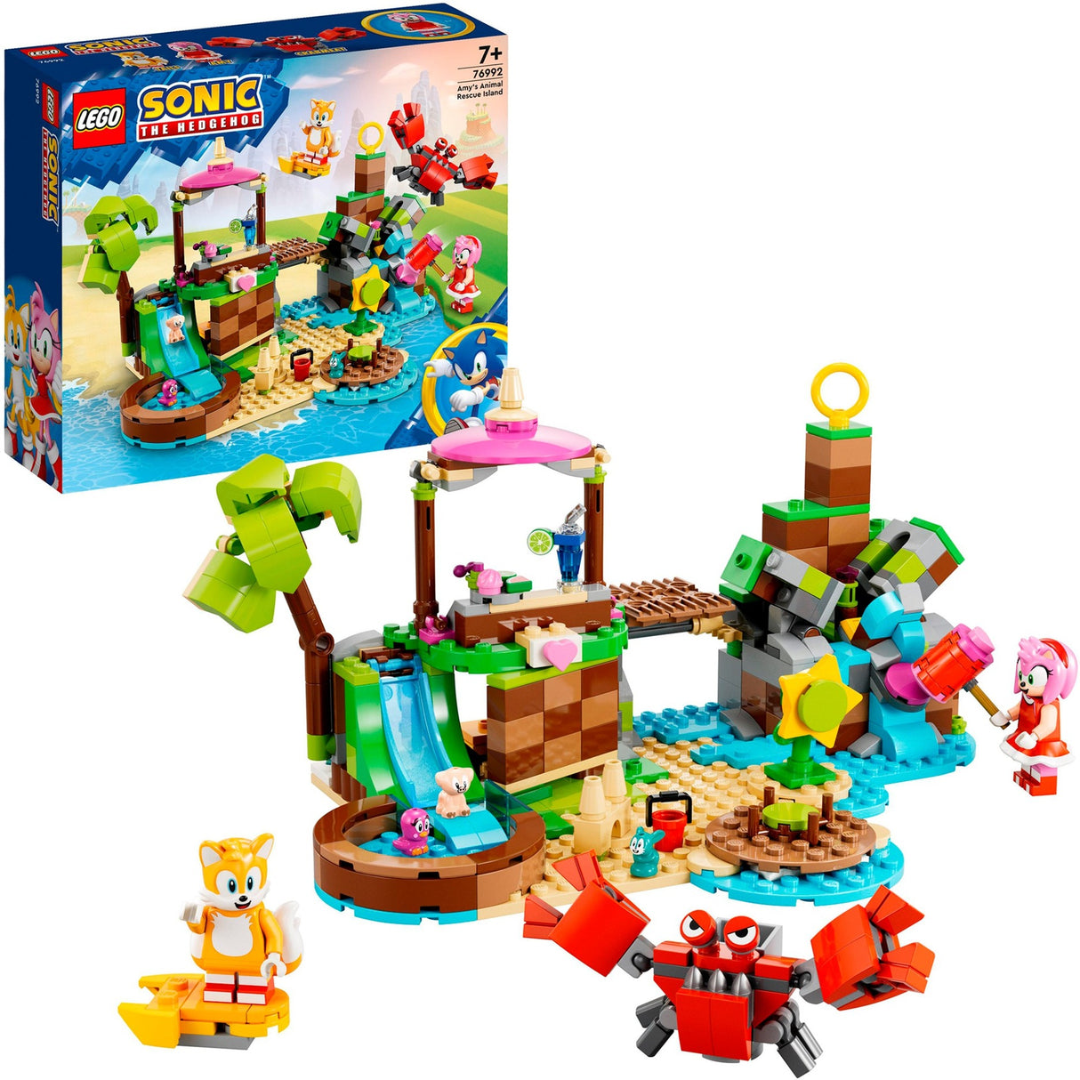 Lego Sonic the Hedgehog – Amy's Animal Shelter Island Konstruktionsspielzeug (76992)