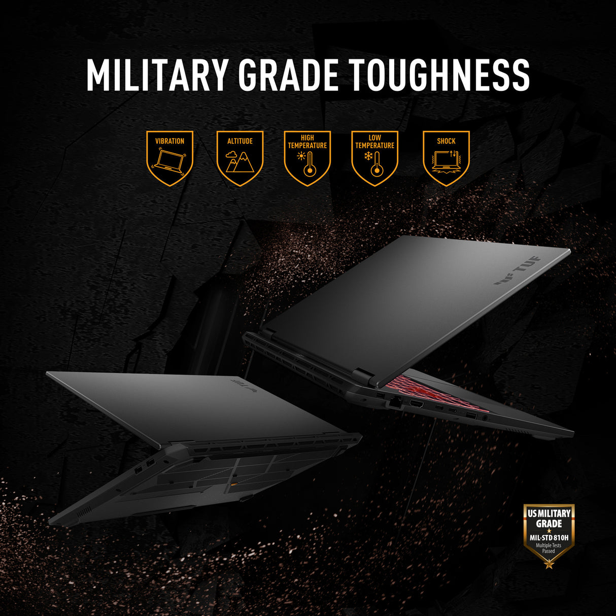 Asus Tuf Gaming A16 FA608um-RV253W 16 Gaming-Laptop (Grau | Ryzen 7 260 | RTX 5060 | 16 GB | 1 TB SSD)