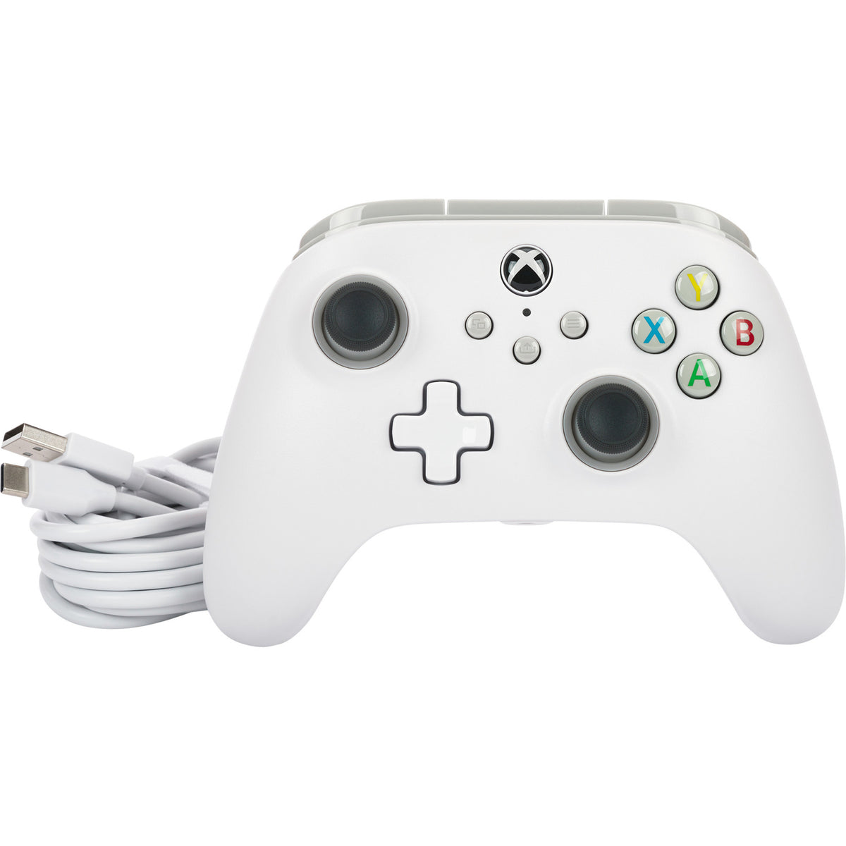 Powera xbox wired controller white (wit, xbox series x|s, xbox one, windows)