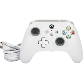 Powera xbox wired controller white (wit, xbox series x|s, xbox one, windows)