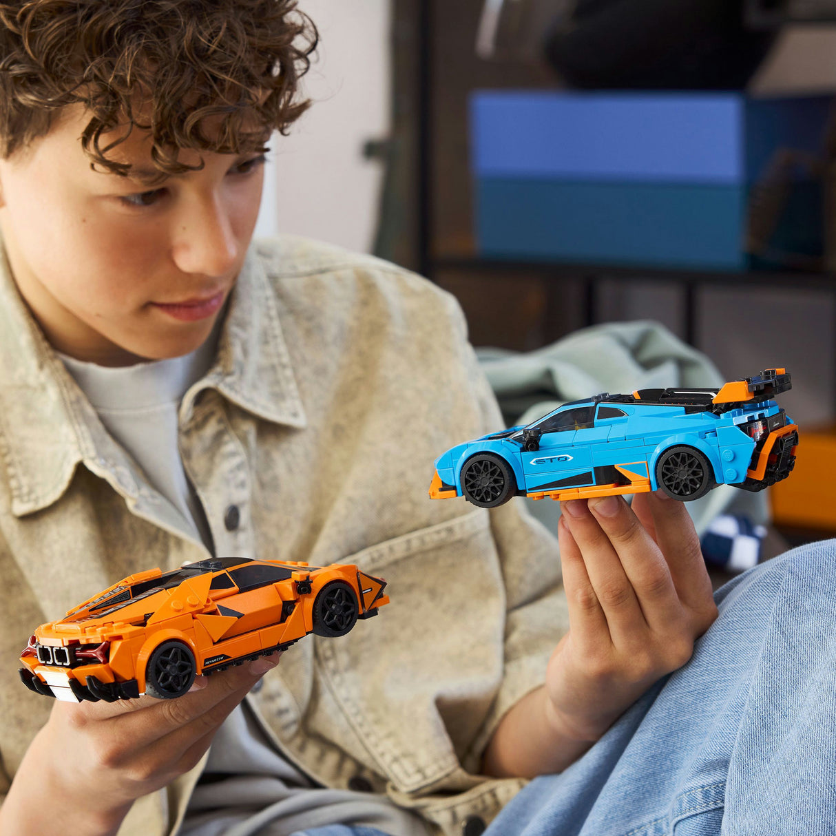 Lego Speed Champions 77238 Lamborghini Revuelto und Huracan Sto